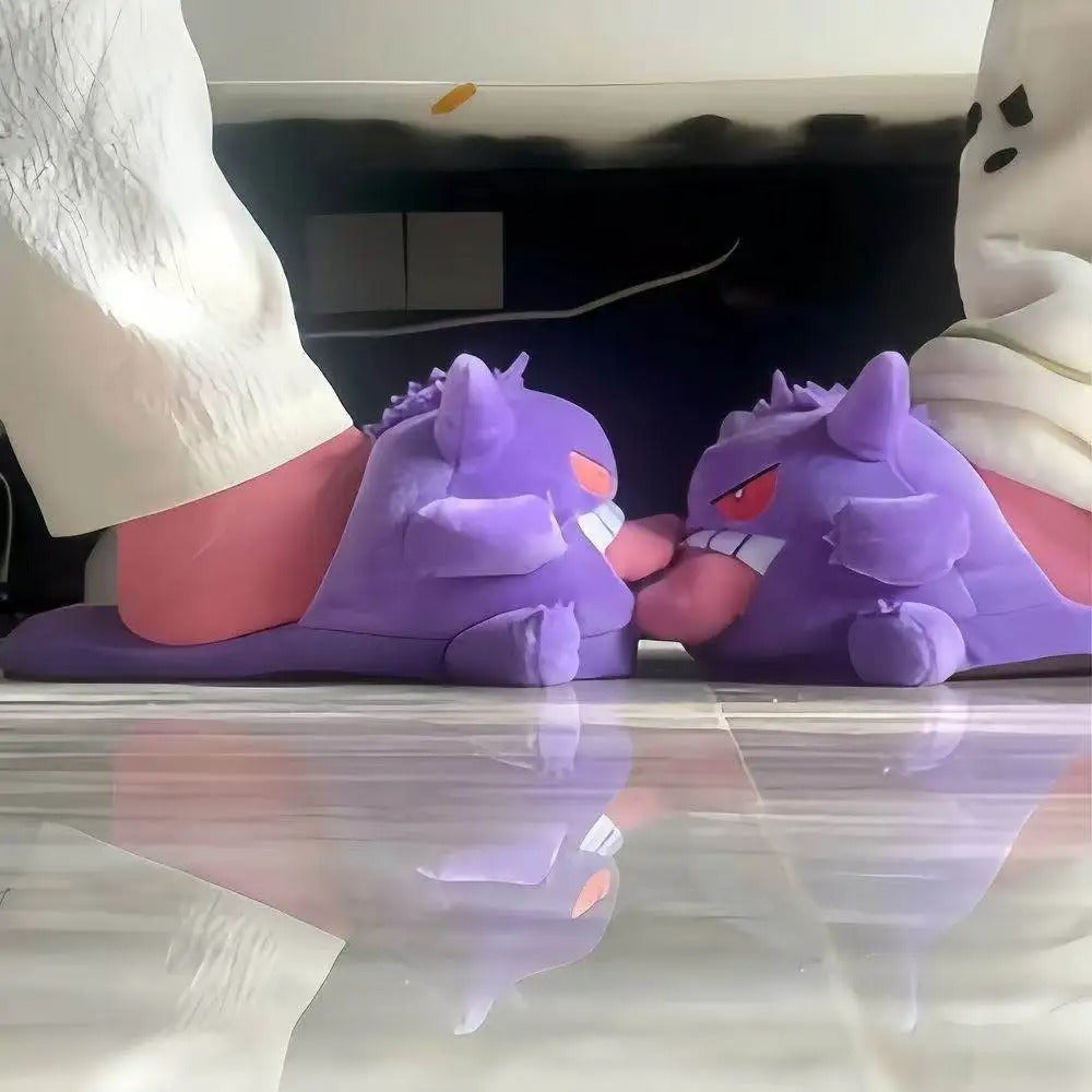Pokemon Gengar Slippers Funny Tongue
