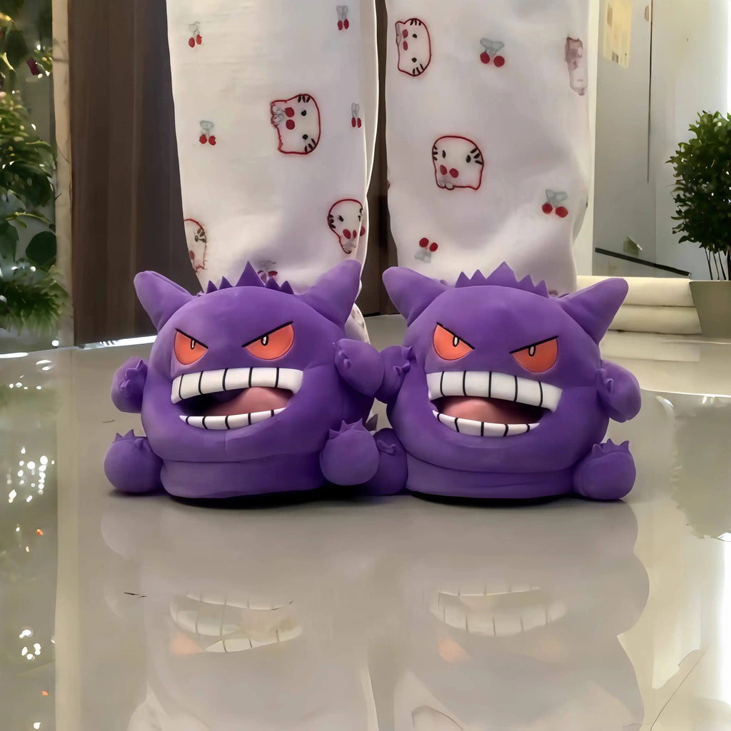 Pokemon Gengar Slippers Funny Tongue